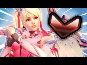 I boosted a BRONZE Mercy player on Overwatch..