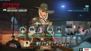 JAKE INSANE ASHE GAMEPLAY OVERWATCH SEASON 32 TOP 500
