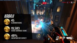 Kabaji Carry Soldier 76 - 45 elims! POTG! [ Overwatch Season 31 Top 500 ]