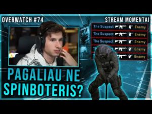 "MAN ATRODO JIS ŠVARUS... PRITARIATE?" (CS:GO OVERWATCH #74) [Stream Momentai]