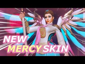 NEW MERCY SKIN!! 🌸 (Overwatch)