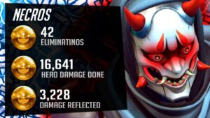 Necros Top 500 Genji - 42 elims! [ Overwatch Season 31 ]