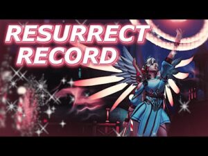 New Mercy Resurrect Record! (Overwatch)