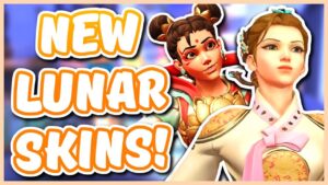 Overwatch - NEW MERCY AND TRACER LUNAR EVENT SKINS