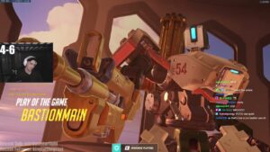 POTG! Bastionmain INSANE BASTION OVERWATCH GAMEPLAY SEASON 32 TOP 500