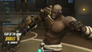 POTG! DANNEDD ROLLOUTS DOOMFIST GAMEPLAY OVERWATCH SEASON 31 TOP 500