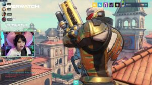 Riyuuka jogando Overwatch (GAROTAS MÁGICAS) #8