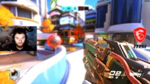 Dafran Soldier 76 and Ashe - 40 elims! [ Overwatch Season 32 Top 500 ]