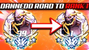 Dannedd Rank 39 Doomfist - POTG! Road to Rank 1! [ Overwatch Season 32 Top 500 ]