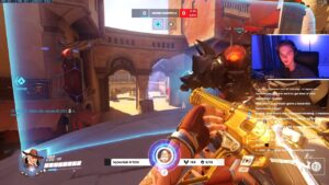 Gale Hitscan DPS Main Ashe gameplay - Overwatch Season 32 Top 500