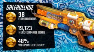 Gale Insane Soldier 76 gameplay - 38 elims! [ Overwatch Season 32 Top 500 ]