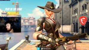 Overwatch Best DPS Pro Dafran Goes Insane As Hanzo & Ashe -Human Aimbot-