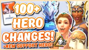 Overwatch - EVERY OVERWATCH HERO CHANGED (New Support Hero!)