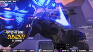 POTG! GetQuakedOn Insane Doomfist Overwatch Gameplay Season 32 Top 500