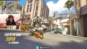 POTG! SUPER REINHARDT + ROADHOG GAMEPLAY OVERWATCH SEASON 32 TOP 500