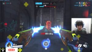 Pelican Korean Tracer - 35 elims! [ Overwatch Season 32 Top 500 ]