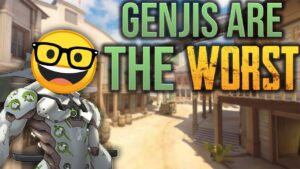 WHY EVERYONE HATES GENJI PLAYERS (ANNOYING TOXIC SMURF IN OVERWATCH)