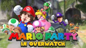 we played mario party in overwatch