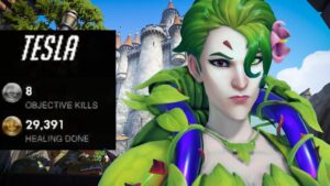 29K HEAL! TESLA MOIRA MAIN - OVERWATCH GAMEPLAY SEASON 33