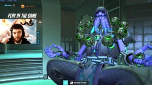 Dafran Carry Zenyatta - POTG! [ Overwatch Season 33 Top 500 ]