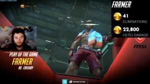 Dafran Sick Cassidy (McCree) gameplay! 41 elims! POTG! [ Overwatch Season 32 Top 500 ]