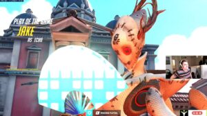 Jake Pro Carry Echo gameplay - POTG! [ Overwatch Season 32 Top 500 ]