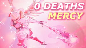 Mercy No Deaths Challenge... (Overwatch)