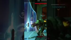 Mercy hanging from ceiling | Overwatch #shorts #shortsfeed #lol #funny #wtf
