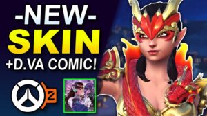 -NEW- Sombra Legendary Skin + D.Va Comic! (Overwatch News)