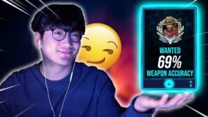 Overwatch, but I tried to get 69% weapon accuracy