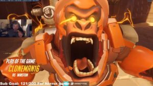POTG! CLONEMAN16 INSANE NANO WINSTON OVERWATCH GAMEPLAY SEASON 33 TOP 500