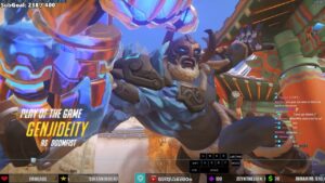 POTG! GetQuakedOn Doomfist Overwatch Gameplay Season 33 Top 500