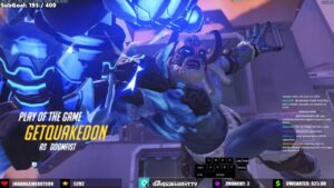 POTG! GetQuakedOn Insane Doomfist Overwatch Gameplay Season 33 Top 500