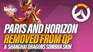 Paris and Horizon removed from Overwatch QuickPlay & New Sombra Dragons skin