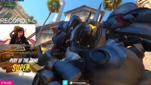 Super Insane Reinhardt gameplay - POTG! [ Overwatch Season 32 Top 500 ]