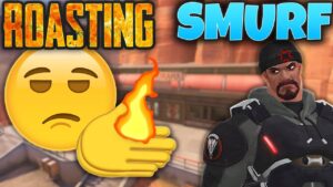 TOXIC SMURF GETS ROASTED (OVERWATCH FUNNY TRASH TALKING MOMENTS)