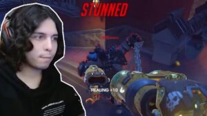 the enemy roadhog tried to focus me... | Overwatch