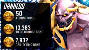 Dannedd Doomfist - Unranked to GM! 50 elims! [ Overwatch Season 33 Top 500 ]