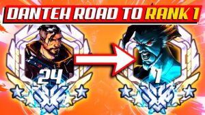 Danteh Rank 24 Hanzo and Tracer - Road to Rank 1 DPS! [ Overwatch Season 33 Top 500 ]