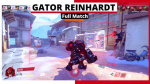 GATOR REINHARDT POV | Playoffs - ATL Reign vs Washington Justice | Overwatch League Season 2021
