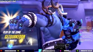 GetQuakedOn Doomfist Main - POTG! [ Overwatch Season 33 Top 500 ]