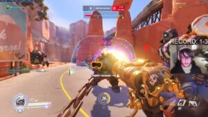 HARBLEU NANO ROADHOG ROUTE 66 GAMEPLAY OVERWATCH SEASON 33 TOP 500