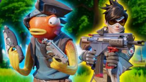 Jugamos al Fortnite con un PRO del Overwatch
