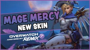 NEW LEGENDARY/RECOLOR MERCY SKIN: Mage Mercy: Overwatch Anniversary / Remix Event 2022
