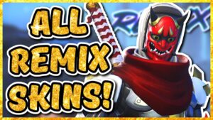 Overwatch - ALL ANNIVERSARY REMIX EVENT SKINS (Volume 1)