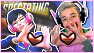 Overwatch - I SPECTATED THE BEST D.VA PLAYER IN BRONZE