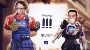 Overwatch is FUN when you pick the WRONG ROLE