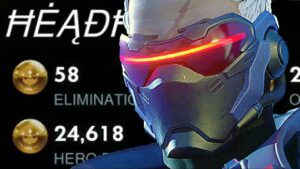 POTG! 58 ELIMS! GALE SOLDIER 76 GAMEPLAY OVERWATCH SEASON 33 ROAD TO GM