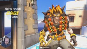 POTG! JUNKRAT ONE TRICK - CHRO! PROLIKECHRO JUNKRAT GAMEPLAY OVERWATCH SEASON 33 TOP 500