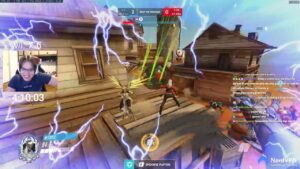 POTG! NECROS GENJI GOD - JUNKERTONW GAMEPLAY OVERWATCH SEASON 33 TOP 500
